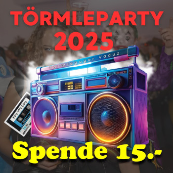 Törmelparty Spende 15