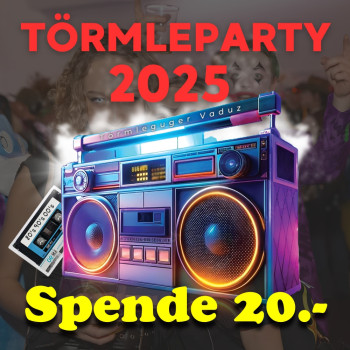 Törmelparty Spende 20