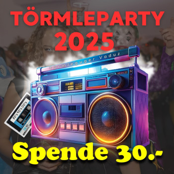 Törmelparty Spende 30