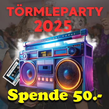 Törmelparty Spende 50